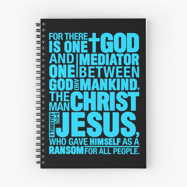 Item preview, 1 Timothy 2:5-6 The Man Christ Jesus designed and sold by plushism.