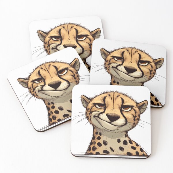 Item preview, Charming Cheetah: A Slight Smirk designed and sold by KateBlakeO.