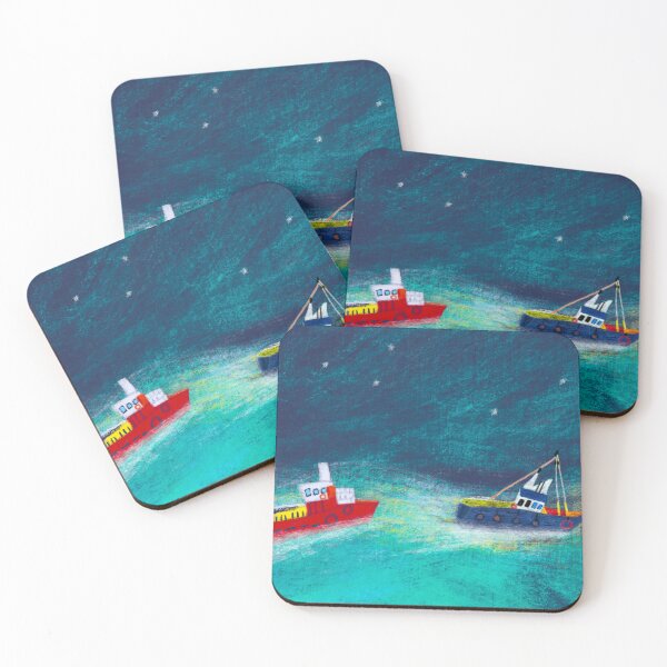 Item preview, Starlit Night Sea 2 designed and sold by Leanne Morin.