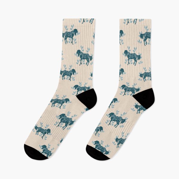Item preview, Prancing Horses and Vining Flowers designed and sold by lcsmithdesigns.