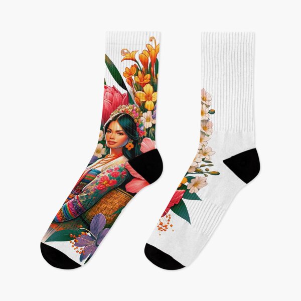 Artikelvorschau, Pinay Wise „Filipina in Blumen F3“ | Philippinen | Philippinisch | Pinoy | Pinay | Tagalog | Retro entworfen und verkauft von PinayWise.