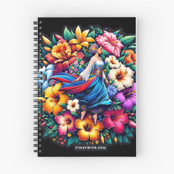 Artikelvorschau, Pinay Wise „Filipina in Blumen F2“ | Philippinen | Philippinisch | Pinoy | Pinay | Tagalog | Retro entworfen und verkauft von PinayWise.