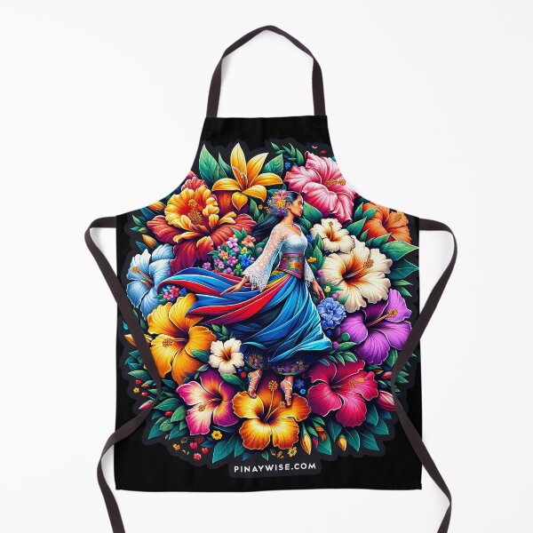 Artikelvorschau, Pinay Wise „Filipina in Blumen F2“ | Philippinen | Philippinisch | Pinoy | Pinay | Tagalog | Retro entworfen und verkauft von PinayWise.