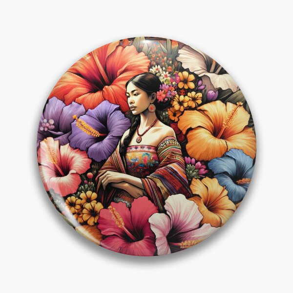 Artikelvorschau, Pinay Wise „Filipina in Flowers F1“ | Philippinen | Philippinisch | Pinoy | Pinay | Tagalog | Retro entworfen und verkauft von PinayWise.