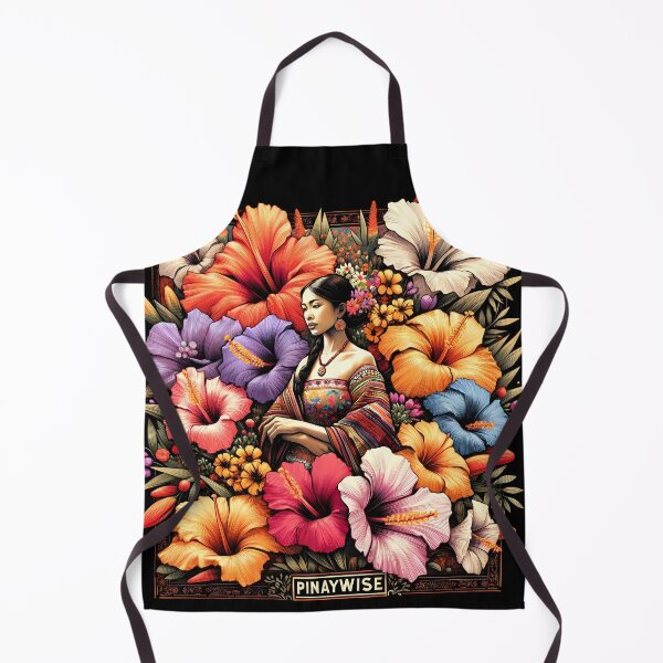 Artikelvorschau, Pinay Wise „Filipina in Flowers F1“ | Philippinen | Philippinisch | Pinoy | Pinay | Tagalog | Retro entworfen und verkauft von PinayWise.