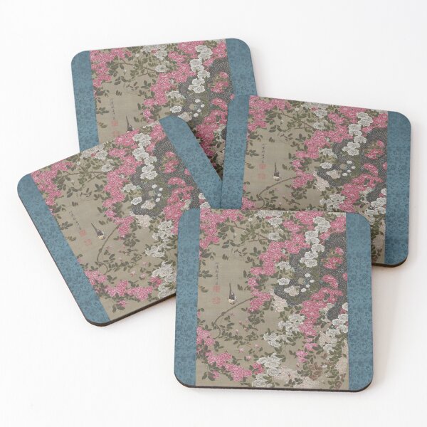 Item preview, Itō Jakuchū - Roses and Small Bird (Colorful Realm of Living Beings) designed and sold by EmeraldeaArt.