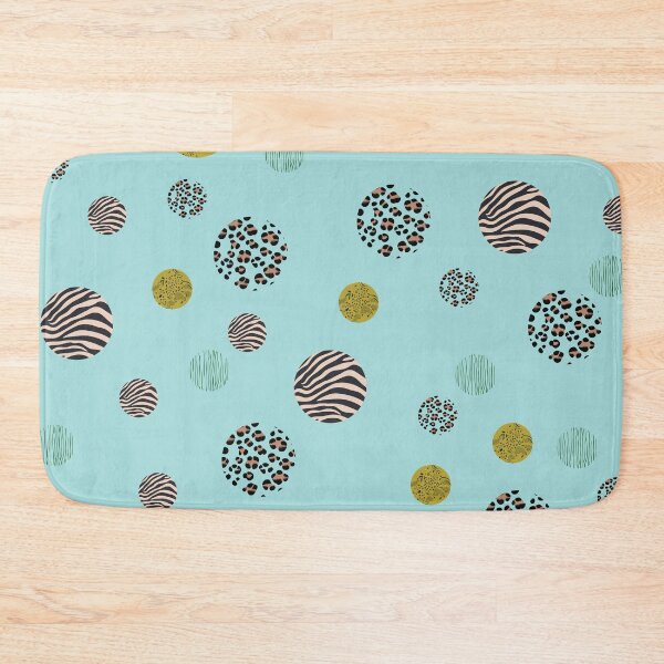 Item preview, Leopard Tiger Zebra skin pattern circles  designed and sold by Yolanda Designs.