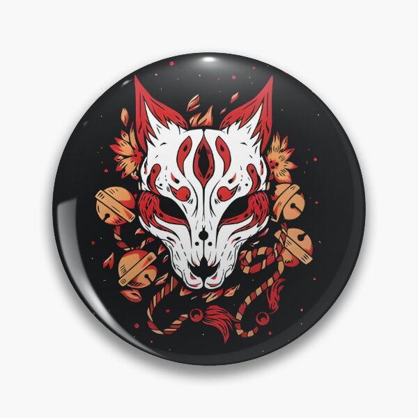 Item preview, Death Kitsune Mask  designed and sold by MoonRag.