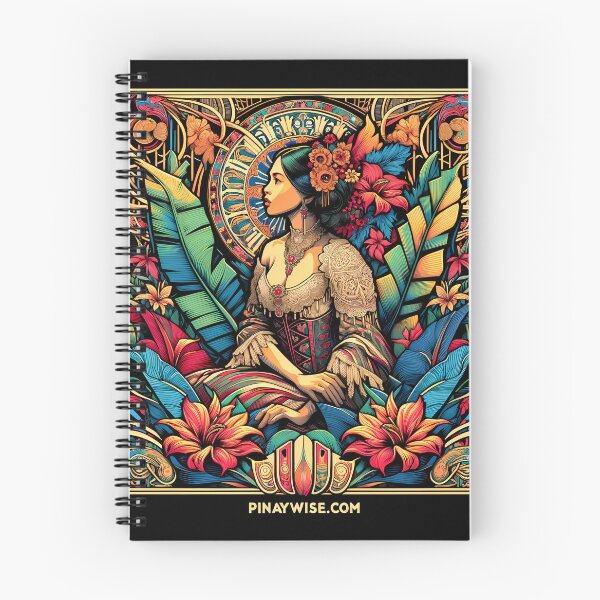 Artikelvorschau, Pinay Wise „Filipina in Blumen M1“ | Philippinen | Philippinisch | Pinoy | Pinay | Tagalog | Retro entworfen und verkauft von PinayWise.