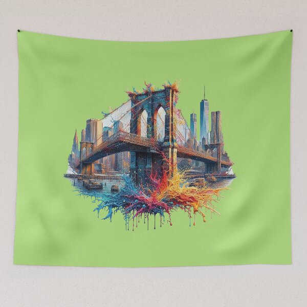 Item preview, The Bridge That Never Sleeps designed and sold by TaruHonu.