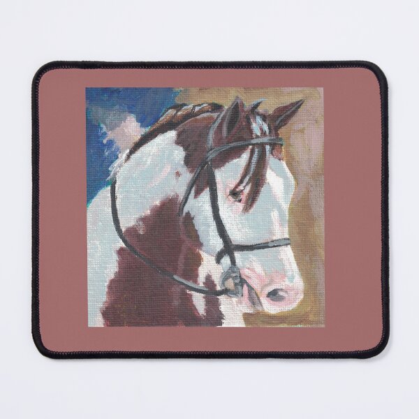 Item preview, Pinto paint horse equestrian art designed and sold by CrittersByLola.
