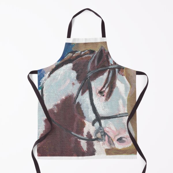 Item preview, Pinto paint horse equestrian art designed and sold by CrittersByLola.
