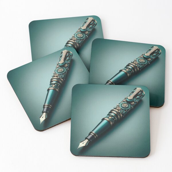 Item preview, Steampunk Fountain Pen designed and sold by the-lamplighter.