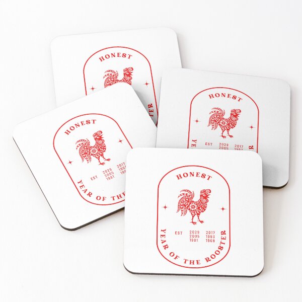 Item preview, Year of the Rooster Chinese Zodiac (Honest) designed and sold by InkWhirl.