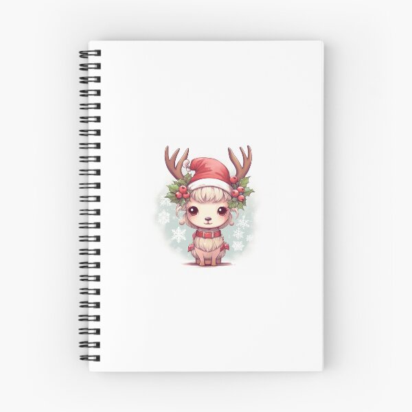 Item preview, Lindo reno navideño kawaii designed and sold by Invente.