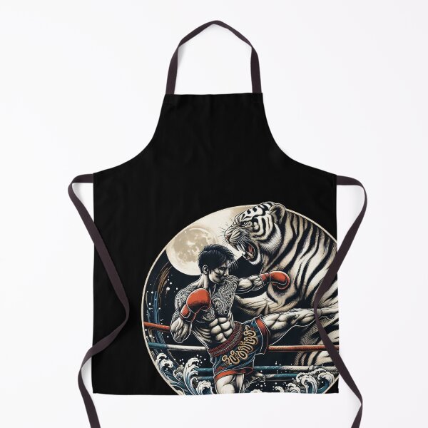 Item preview, Thaiboxing Nak Muay Thai Fight with the Djungle designed and sold by RedDesignSyc.