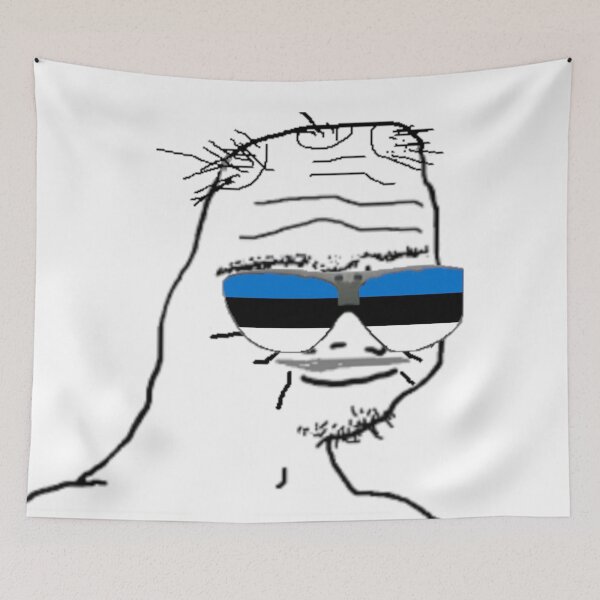 Item preview, 30 Year Old Boomer Wojak - Estonia designed and sold by AztecaPixels.