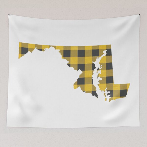 Item preview, Maryland Plaid in Yellow designed and sold by Maren Misner.