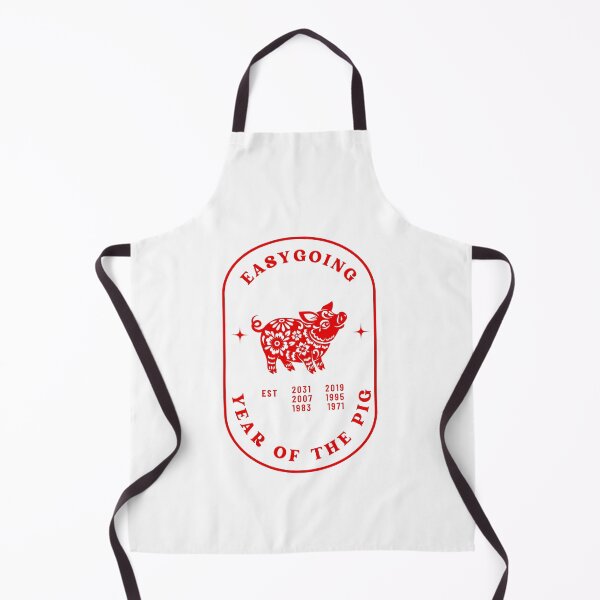 Item preview, Year of the Pig Chinese Zodiac (EasyGoing) designed and sold by InkWhirl.
