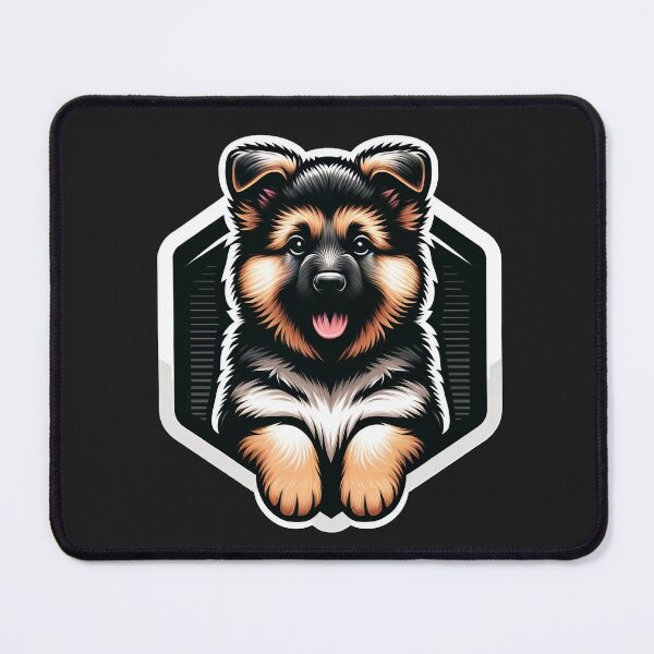 Item preview, Adorable German Shepherd Puppy Drawing designed and sold by fkdesignsshirts.