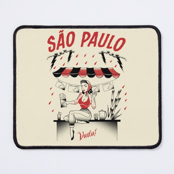 Item preview, Sao Paulo Pinup designed and sold by Vudu! ⚡ Studio.
