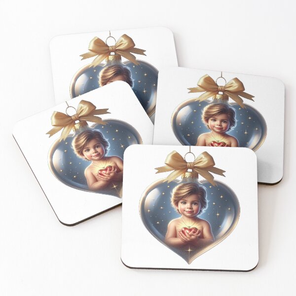 Item preview, Baby Jesus ornament sticker designed and sold by EbyArts.