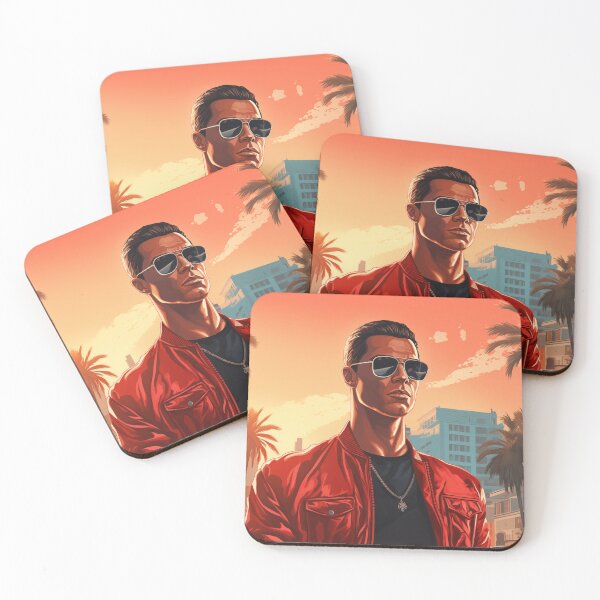 Item preview, Cristiano Ronaldo GTA Style designed and sold by freddyaiart.