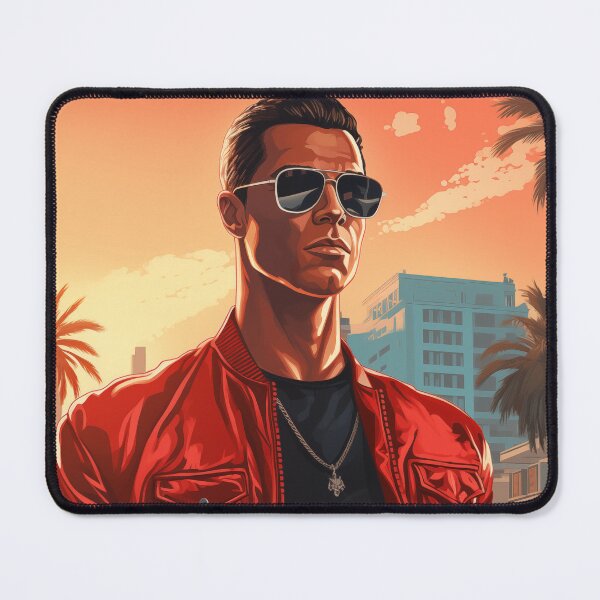 Item preview, Cristiano Ronaldo GTA Style designed and sold by freddyaiart.