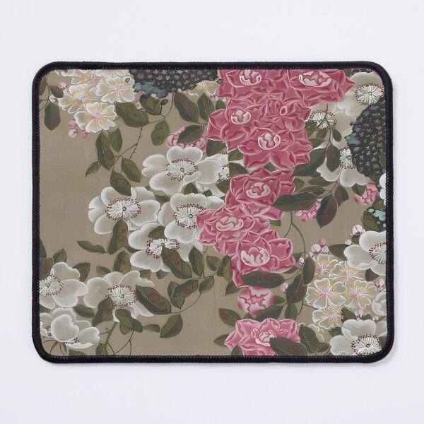 Item preview, Enhanced edition: Roses and Small Bird - Colorful Realm of Living Beings by Itō Jakuchū designed and sold by EmeraldeaArt.