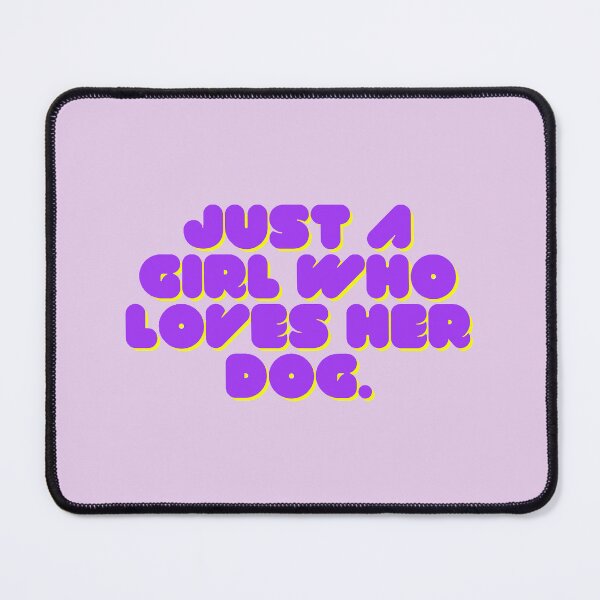 Item preview, Just a girl who lover her dog designed and sold by Midnight Garden.