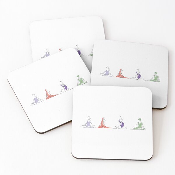 Item preview,  Colorful women's yoga designed and sold by LuckyFamily.