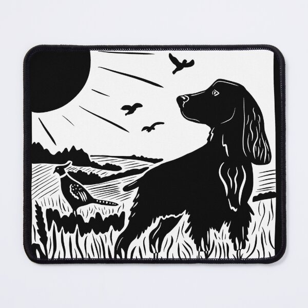 Item preview, Field Spaniel v2 Stamp Art designed and sold by BrinaDraws.