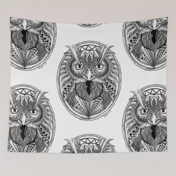 Item preview, Ornate Owl designed and sold by BHDigitalArt.