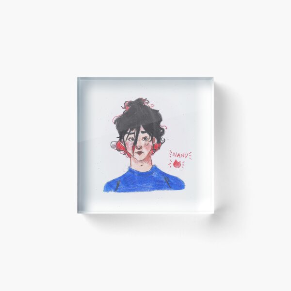 Item preview, Asian boy with long hair designed and sold by nanuartworks.