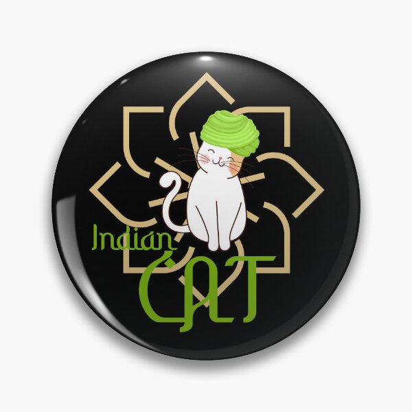 Item preview, Indian cat with turban designed and sold by MosquitoShirts.