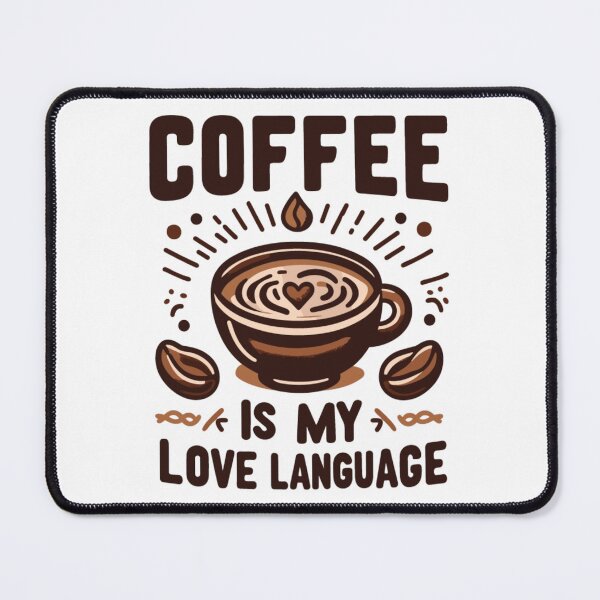 Item preview, Brewed Bliss: Coffee is My Love Language - Aesthetic Coffee Designs for True Coffee Lovers designed and sold by lemamis.
