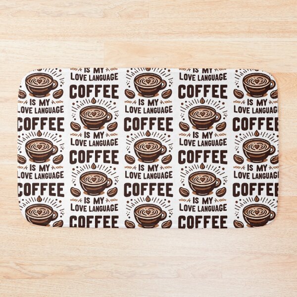 Item preview, Brewed Bliss: Coffee is My Love Language - Aesthetic Coffee Designs for True Coffee Lovers designed and sold by lemamis.