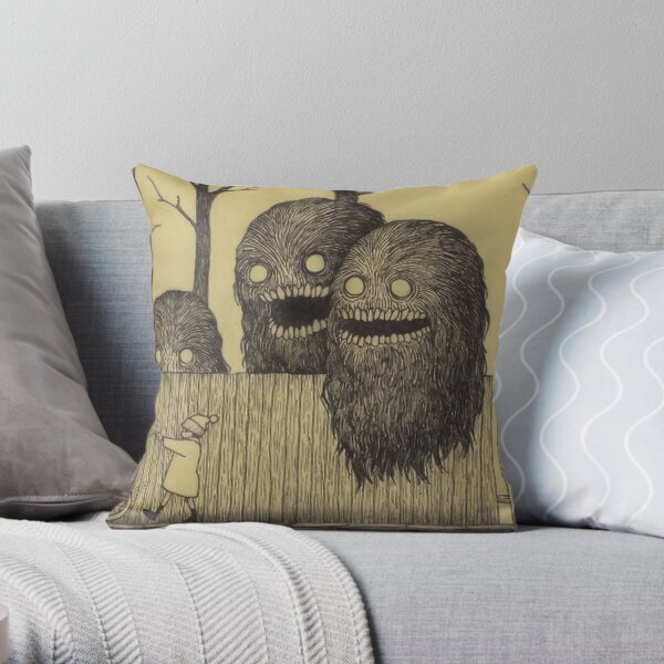 Edward Gorey Throw Pillow