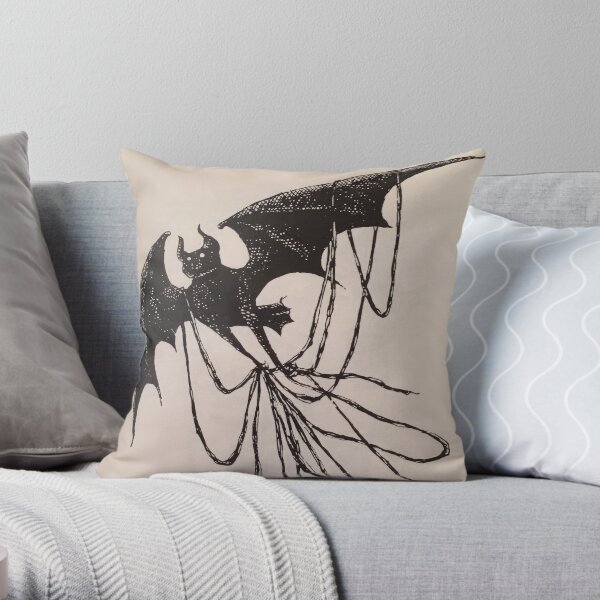 Edward Gorey Throw Pillow