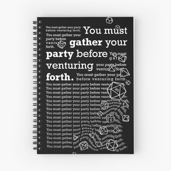 Item preview, Gather your party V2 | Dungeons & Dragons | DnD designed and sold by keyvei.
