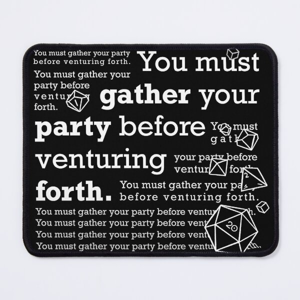 Item preview, Gather your party V2 | Dungeons & Dragons | DnD designed and sold by keyvei.