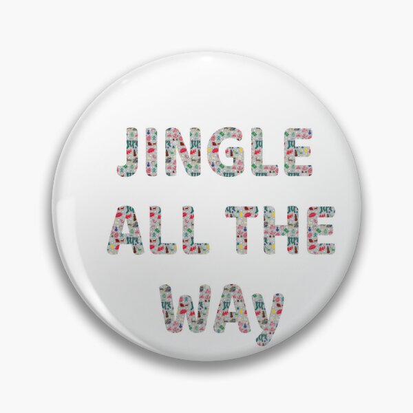 Item preview, Jingle All The Way - Festive Red & Green Christmas Lettering designed and sold by ara-designs.