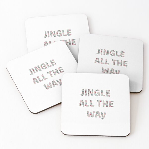 Item preview, Jingle All The Way - Festive Red & Green Christmas Lettering designed and sold by ara-designs.