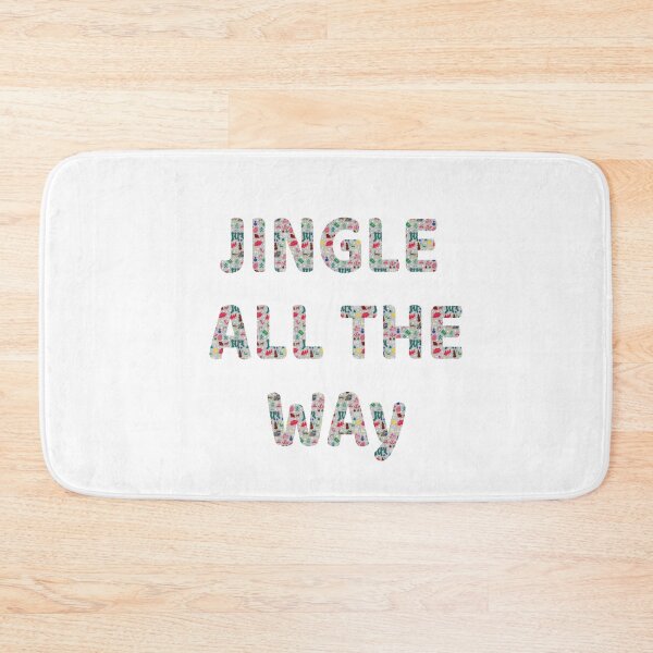 Item preview, Jingle All The Way - Festive Red & Green Christmas Lettering designed and sold by ara-designs.