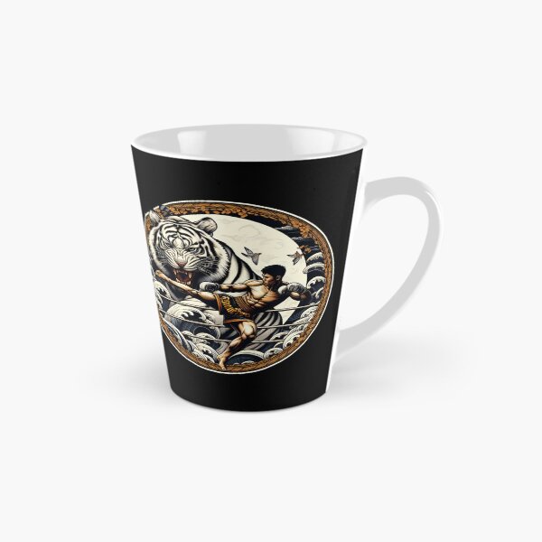 Item preview, Thaiboxing Nak Muay Thai Fight Golden Tiger designed and sold by RedDesignSyc.