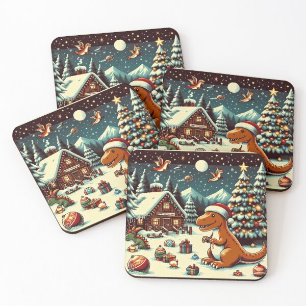 Item preview, happy xmas dino designed and sold by Greydate.