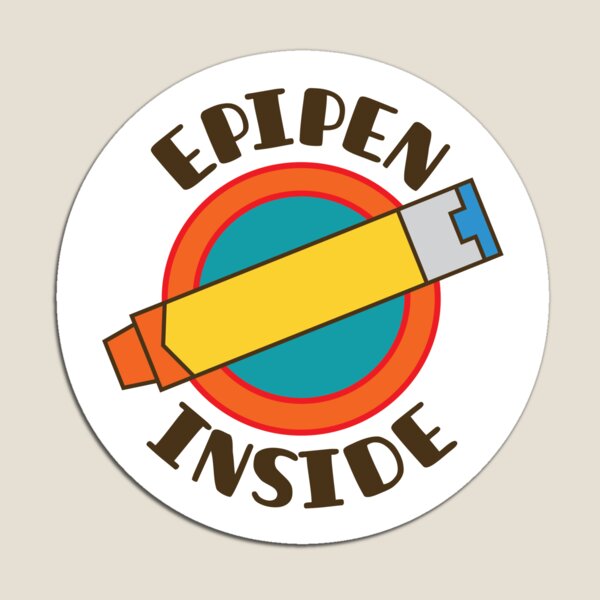 Item preview, EpiPen Inside English designed and sold by Meg Bea Paperie.