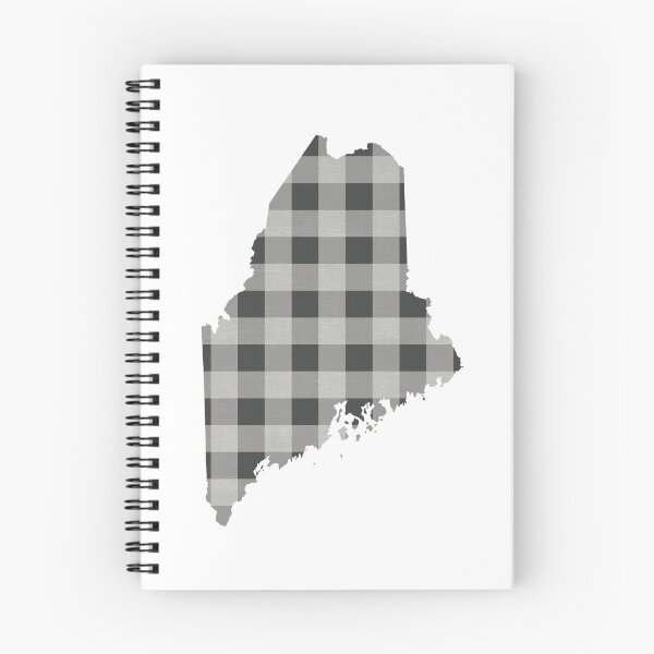 Item preview, Maine Plaid in Gray designed and sold by Maren Misner.