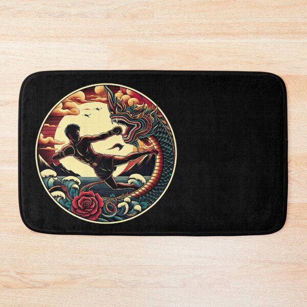 Item preview, Thaiboxing Nak Muay Thai Fight Glory of the Naga designed and sold by RedDesignSyc.