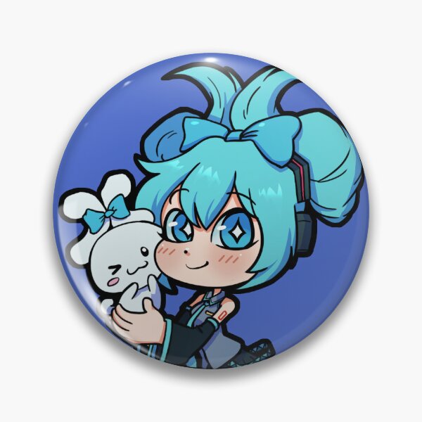 Item preview, Miku x Cinna fanart designed and sold by Bedbots-art.